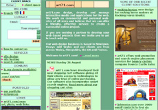 art71.com screen shot in 2003