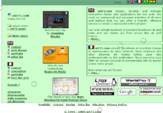 art71.com screen shot in 2005