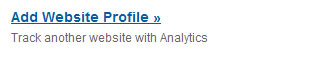 Google Analytics screen shot