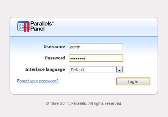 Online login