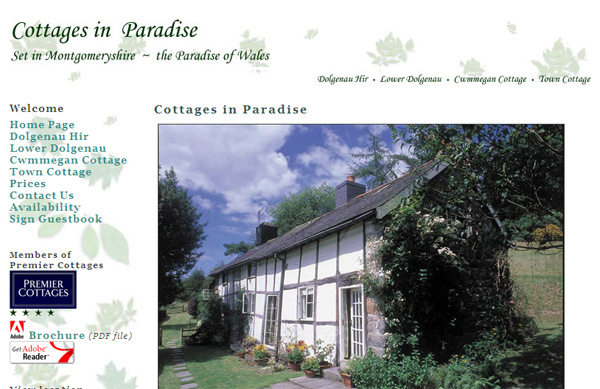 Cottages in Paradise