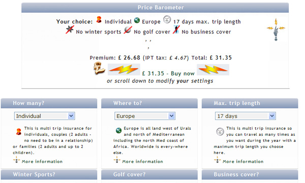 UChoose Travel Insurance